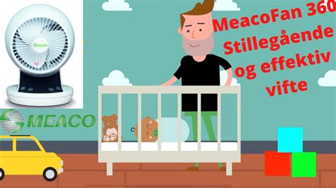 MeacoFan 360 - stille vifte for barnerom, soverom, kontor - YouTube
