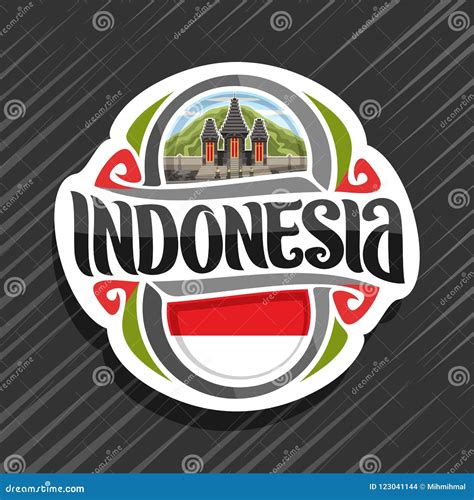 Vector Logo For Indonesia Stock Vector Illustration Of History 123041144
