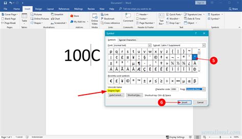 Cara Membuat Lambang Derajat Di Microsoft Word Hongkoong IMAGESEE