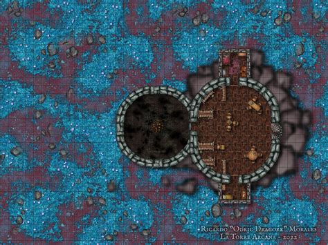 Cientia Tower - Level 2 (DsV) | Inkarnate - Create Fantasy Maps Online