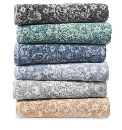 Sears has a selection of cozy bath towels. SONOMA Goods for Life™ Ultimate Performance Hygro® Paisley ...