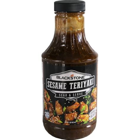 Blackstone Sesame Teriyaki Griddle Ready Sear And Serve Sauce 16 Oz