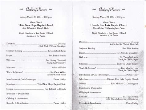 Church Anniversary Programs Templates Drawing Free Image Download