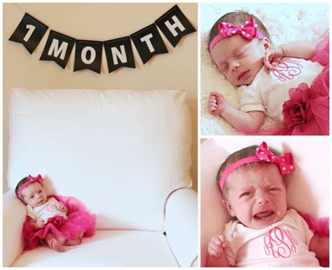 15 Cute Ideas For Monthly Baby Photos