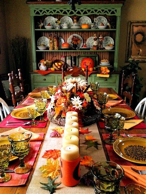 20 elegant thanksgiving table decorations ideas. Beautiful Thanksgiving Dining Room Pictures, Photos, and ...