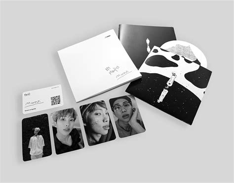 Bts Rm Mono Album Design Fan Project Behance