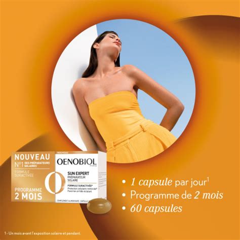 Oenobiol Sun Expert 60 Capsules Prépare Et Sublime Le Bronzage