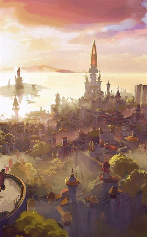 Silvermoon City By Aobo Wang What Is The Most Beautiful Capital City