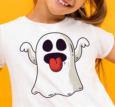 Halloween Ghosts Flying Halloween T Shirt Tenstickers