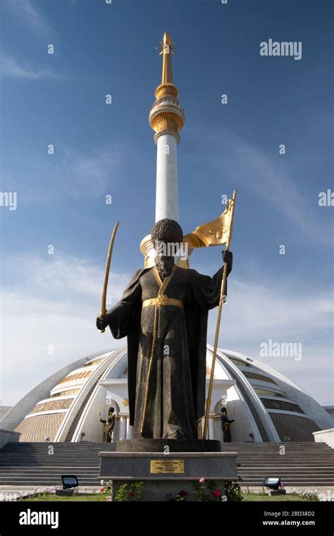 Independence Monument In Ashgabat Turkmenistan Stock Photo Alamy