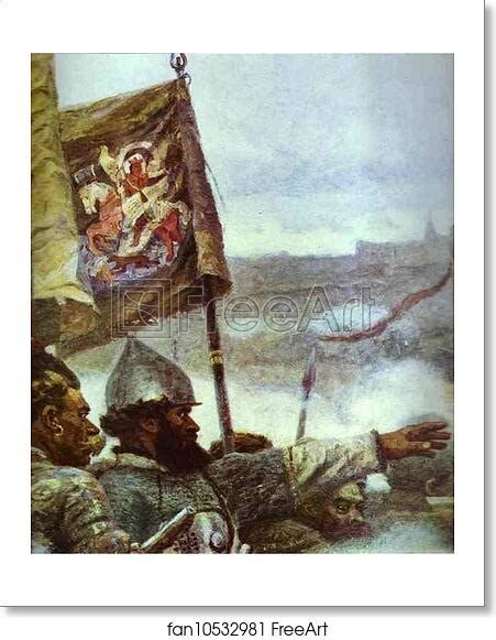 Free Art Print Of The Conquest Of Siberia By Yermak Detail By Vasily