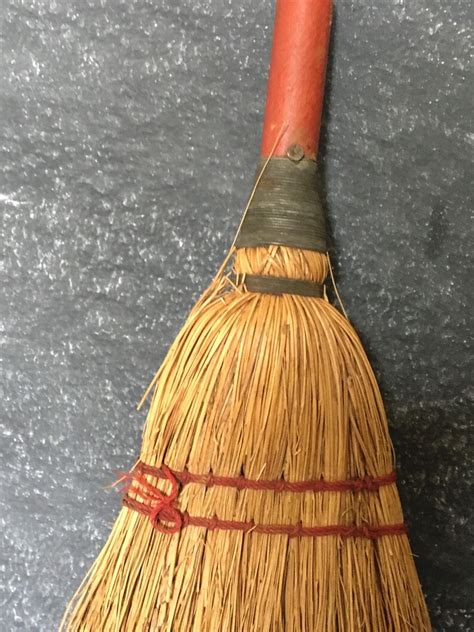Vintage Whisk Brooms Natural Straw Brooms Rustic Farmhouse Etsy