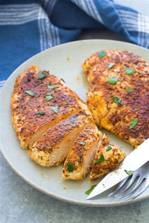 The total average weight of a chicken has grown too, with latest estimates around 6 l. Baked Chicken Breast - Juicy and Flavorful!