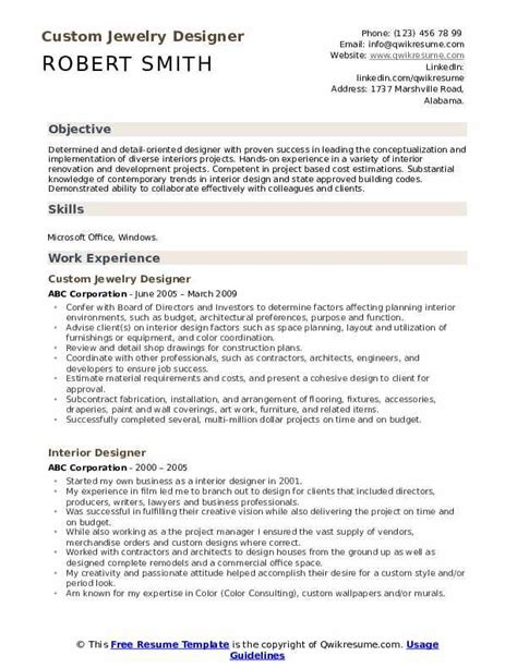 Awesome Interior Decorator Job Description Resume And Review Resume