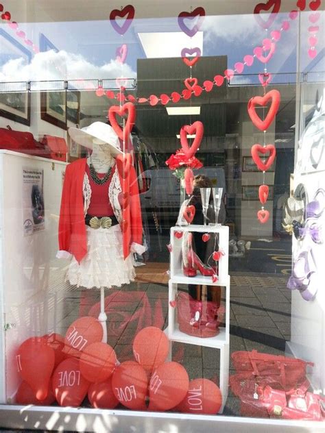 Valentines Window Display At Debra Charity Shop Northfield Birmingham