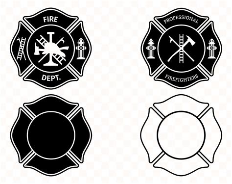 Firefighter Logo Svg Fire Department Svg Firefighter Decal Png Etsy