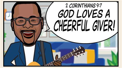 God Loves A Cheerful Giver Scripture Song 2 Corinthians 97 Song