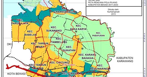 Jalur zonasi berbasis ketm/abk (20%); Peta Kota: Peta Kabupaten Bekasi
