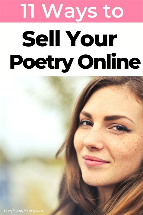 11 Ways To Sell Your Poetry Online