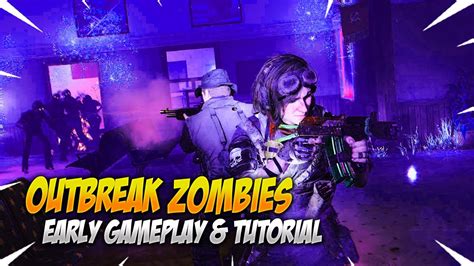 Outbreak Zombies Early Gameplay Cold War Zombies Youtube