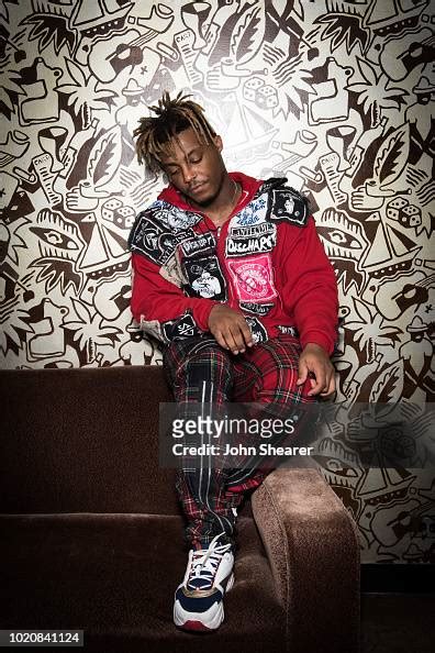 Juice Wrld Poses During Rehearsals For The 2018 Mtv Video Music News