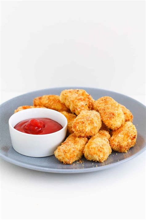 Oven Baked Homemade Chicken Nuggets Bake Play Smile