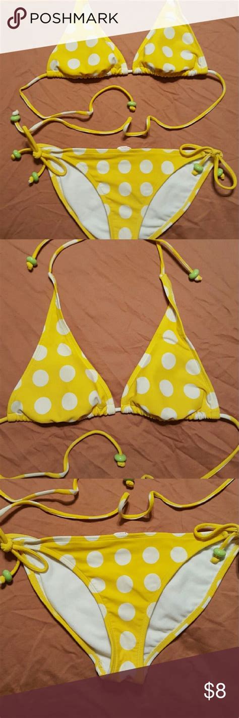 Yellow Polka Dot Bikini Yellow Polka Dot Bikini Polka Dot Bikini