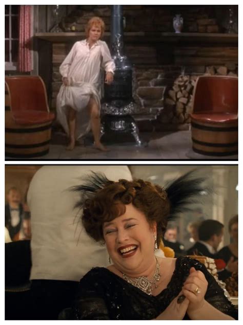 The Story Molly Brown Tells At The Dinner Party In Titanic 1997 Of How Her Drunken Husband Lit