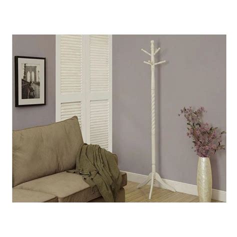 Prepac Monterey Wall Mounted Coat Rack In White Wec 4816 The Home Depot