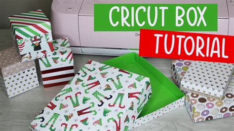 Cricut Box Tutorial Easily Make T Boxes With Cricut Youtube