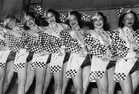 Apollo Dancers At The Cotton Club Revue 1938 African American