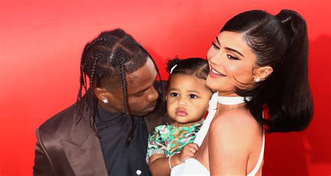 Travis Scott Surprises Daughter Stormi With Yellow School Bus Kylie