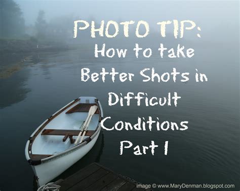 Mary Denman Photo Tip Friday How To Take Better Shots In Difficult