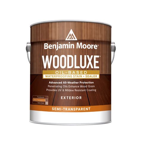 Woodluxe Oil-Based Waterproofing Stain + Sealer – Semi-Transparent