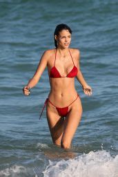 Sofia Resing In A Skimpy Red Bikini Miami Celebmafia