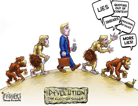 Devolution By Karlwimer Politics Cartoon Toonpool