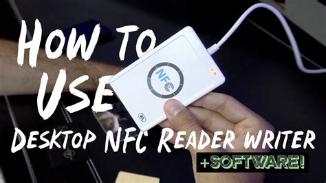 How To Desktop Mac And Pc Nfc Tag Readerwriter Youtube