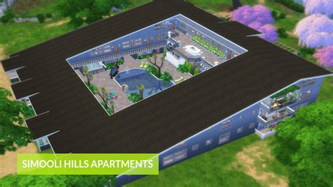 Simooli Hills Apartments Ts4 No Cc The Sims Guide
