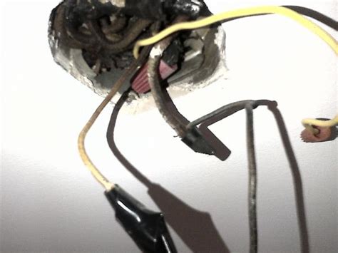 In the course of replacing this light receptacle i came across two white wires. Old electircal wiring in ceiling lighting ... which one is white and black ? - DoItYourself.com ...