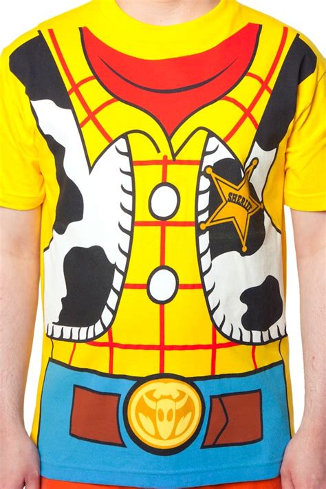 Toy Story Woody Costume T Shirt Toy Story Mens T Shirt