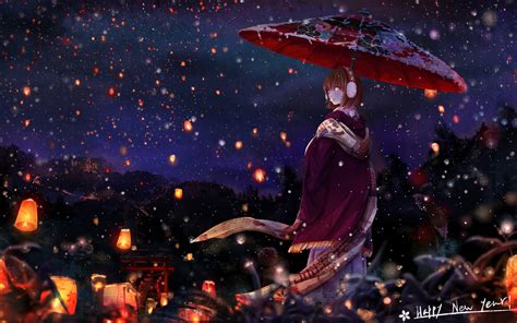 2880x1800 Anime Girl With Umbrella Macbook Pro Retina Hd 4k Wallpapers