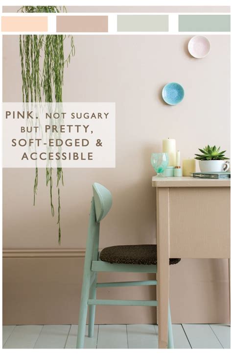 A room that faces north can be a challenge. Pink Ground by Farrow & Ball - for north and west facing ...