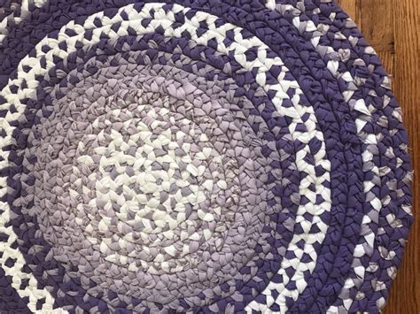 Handmade Rag Rug Round Rug Farmhouse Rug Cabin Rug Braided Etsy