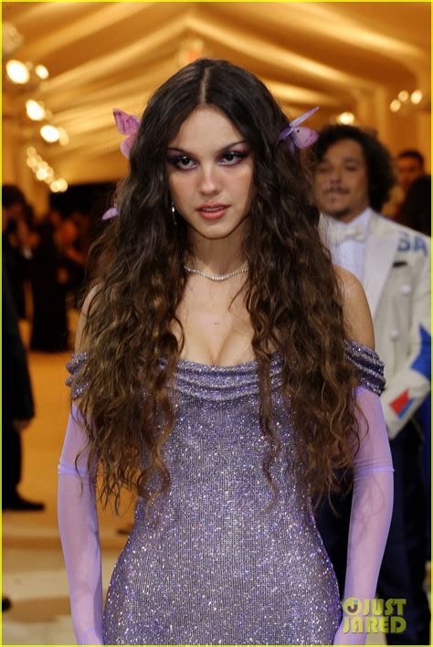 Olivia Rodrigo Wears Custom Butterfly Hair Pieces At Met Gala 2022