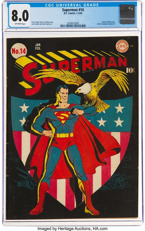 Superman An Iconic Golden Age Comic At Heritage Auctions