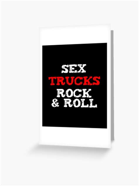 Norm Schlüssel Energie Sex Truck Rock N Roll Frühstück Lol T
