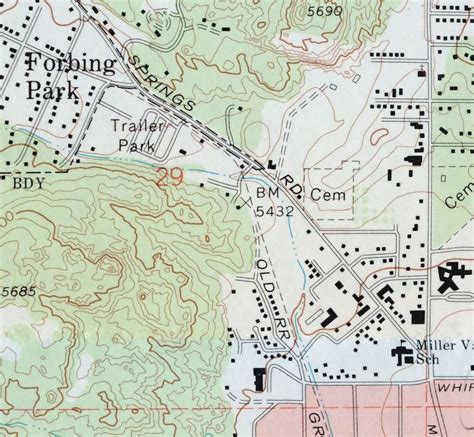 1973 Prescott Arizona Vintage Original Usgs Topo Map Etsy