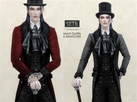 Helsoseiras Seth Male Outfits Vampire Needed Vampire Clothes