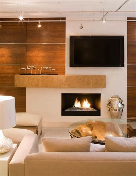 40 Beautiful Living Room Designs With Fireplace Interior