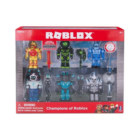 Roblox Action Collection Champions Of Roblox Six Figure Pack